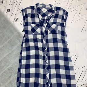 Plaid T-Shirt Dress